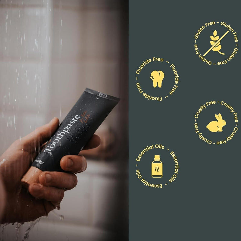 [Australia] - Nudge 10% Nano Hydroxyapatite Toothpaste, Remin+™ Formula with Vitamin E, Fluoride-Free, SLS-Free, Helps Remineralize Enamel, Supports Dry Mouth Relief and Sensitive Teeth, Mint, 4 oz (Pack of 2) Mild Mint 4 Ounce (Pack of 2) 