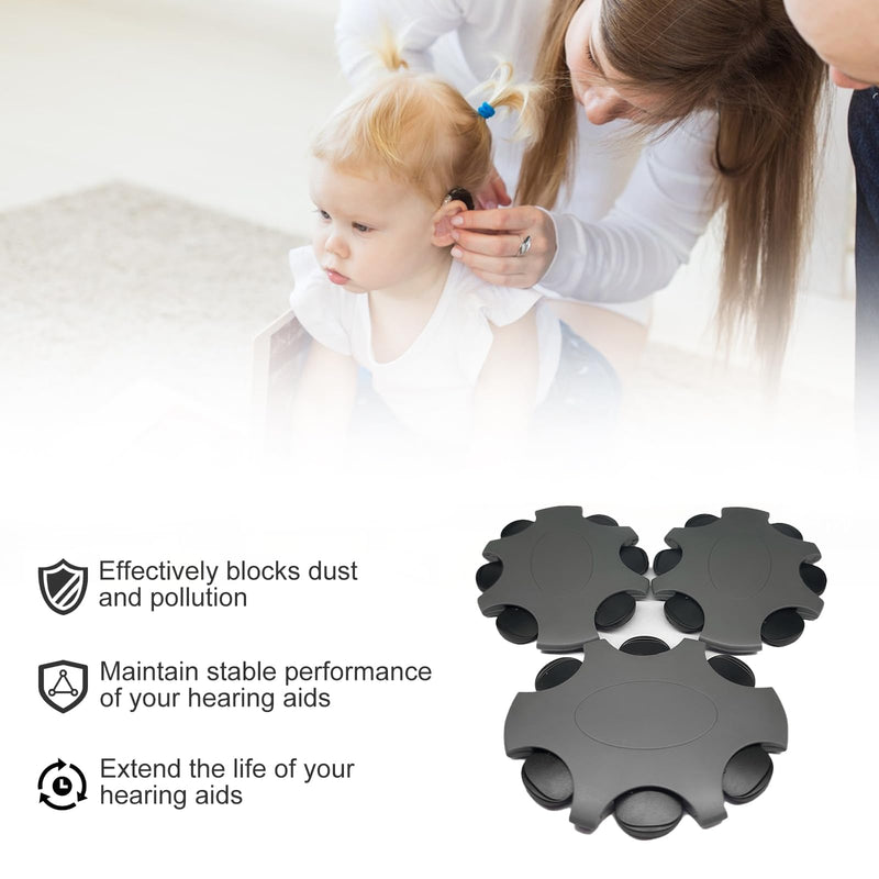 ProWax MiniFit Hearing Aid Cleaning Kits，Hearing Aid Accessories,for Oticon Replacement Wax Filters(3 Packs/ 18 Pcs)