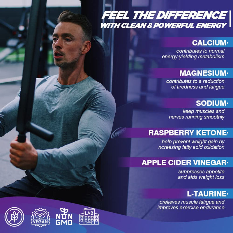[Australia] - Keto Fast Diet Pills- Ketone Slim Pro 180 Capsules-Apple Cider Vinegar,Exogenous BHB Salt Supplement for Ketogenic Diet-Utilize Fat for Energy/Focus,Weight Management, Manage Cravings 