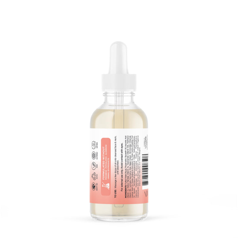 Toning Skin Serum with Vitamin C Complex & Dead Sea Minerals – Brightening, Dark Spot Minimizer, Toning Facial Serum – Vegan, Paraben-Free – 2 fl oz