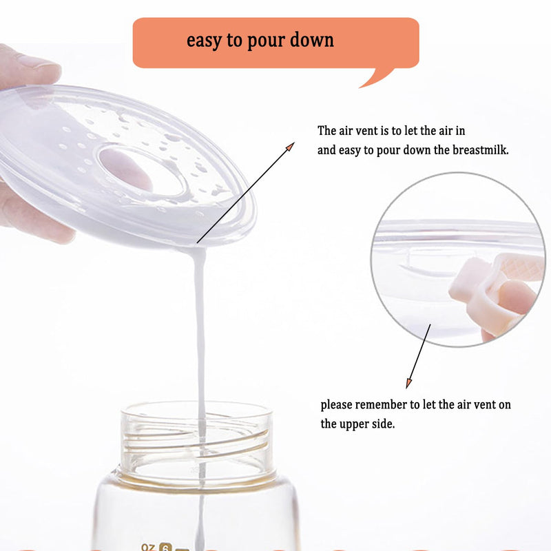 [Australia] - Breast Shells Milk Collector, with a Storage Organizer Box for Breastfeeding Nursing Mum, Collect Leaking Breastmilk,Reusable Silicon Pads, Soft and Skin-Friendly, Easy to Wear,Protect Sore Nipples breast shell with a case 