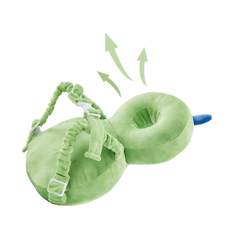 [Australia] - Baby Back Potection Toddler Safety Protector Cushion Pad Toddler Backpack for Crawling Walking Adjustable Back Safety for Boys and Girls(Dinosaur) Dinosaur 