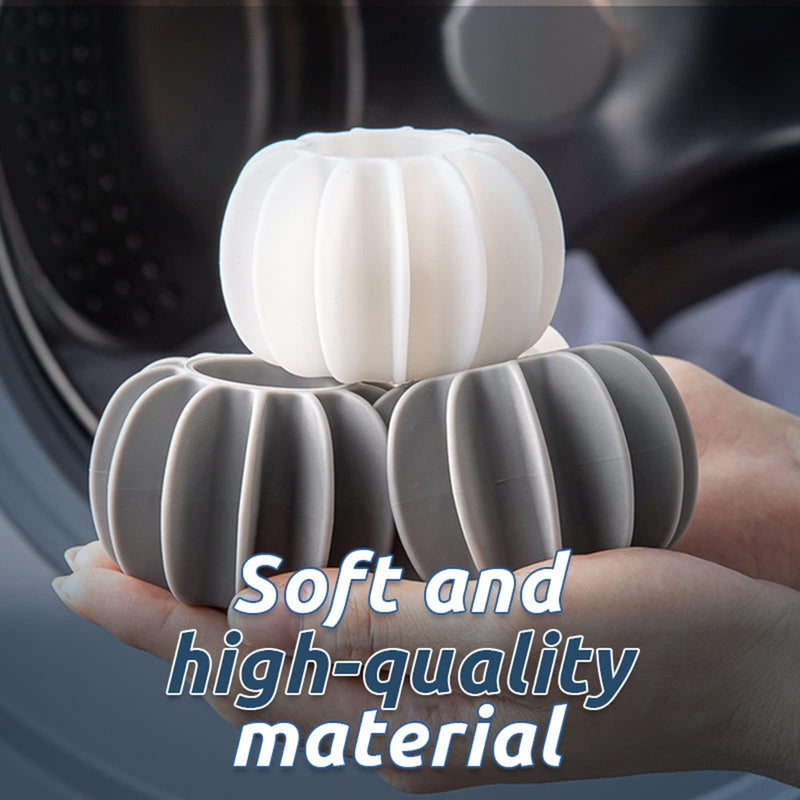 [Australia] - Reusable Magic Laundry Balls, 5/10 Laundry Balls Tangle Free for Washing Machines, Silicone Steamer Dryer Balls Washer Balls Laundry Balls (10pcs) 10pcs 