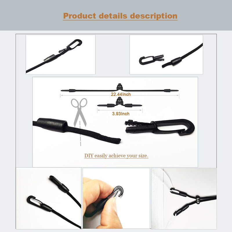[Australia] - Mask Strap Extender,Lengthen Adjustable Mask Ear Hook 