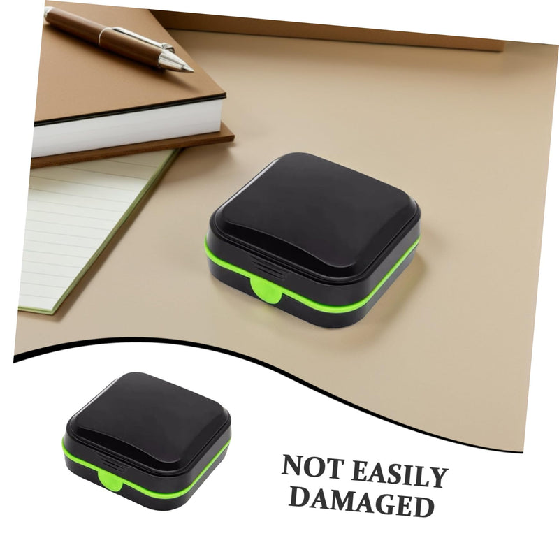 Portable Hearing Aid Holder Small Storage Box with Sealing Cover Shockproof Water-Resistant Protection Case for Outdoor Travel and Daily Use
