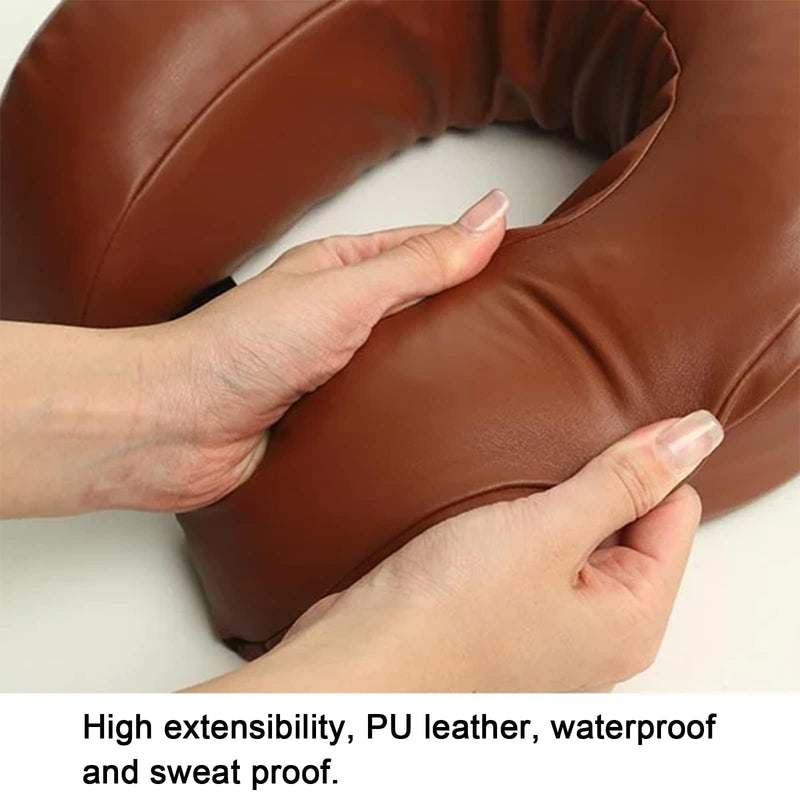 [Australia] - Elitzia Beauty Salon Face Pillow Cushion U-Shaped High Density Memory Foam Facial Massage Support Heat Dissipating Pressure Dispersion PU Layer Water Oil Prooof ETJZ008 