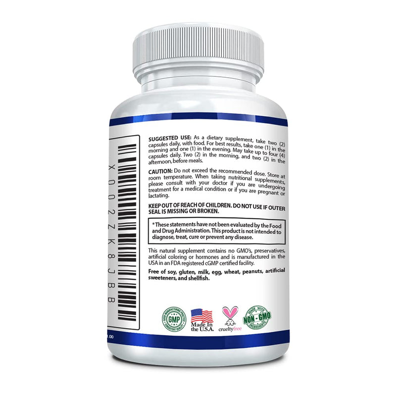 [Australia] - Research Verified Lung and Respiration - Seasonal Allergy and Sinus Support - Vitamin A, C & D, Quercetin, Nettle Leaf Extract - 60 Capsules - Made in The USA 1 