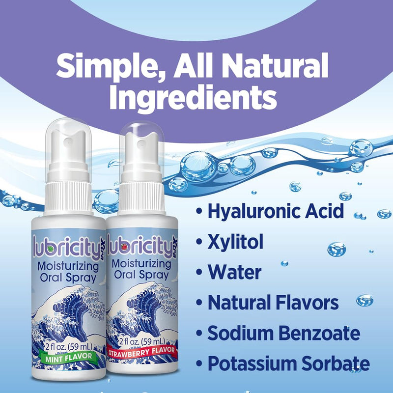 [Australia] - Dry Mouth Spray - Advanced Formula - Hyaluronic Acid and Xylitol, Strawberry Flavor - Saliva Substitute Dry Mouth Oral Spray, The Most Satisfactory Solution in Dry Mouth Products 