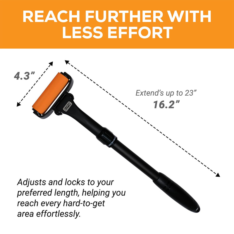 [Australia] - EZPIK Lotion Applicator for Back, Extendable up to 23" - Curved Design Back Lotion Applicator for Elderly/Seniors with Limited Mobility, Lotion Stick & Sunscreen Applicator for Skin Cream, Oils & More 