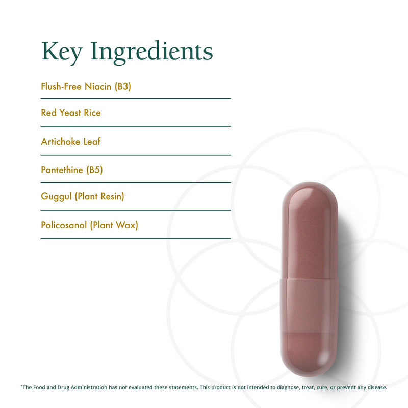 [Australia] - Natura Health Products Cho-Less Supplement - Promotes Healthy Lipid Metabolism and Cardiovascular Health - Featuring Niacin, Red Yeast Rice, Artichoke Extract, and Beta Sitosterol (90 Capsules) 