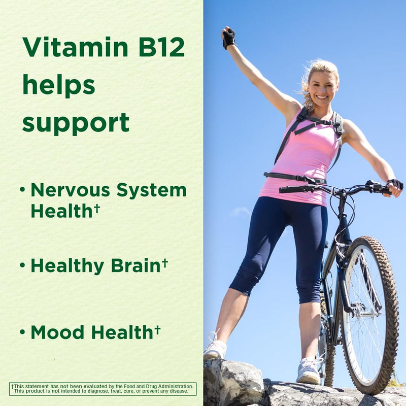 Methyl B12 1000mcg (120 Caps) High Absorption Methylcobalamin for Sustained Energy, Nerve & Heart Health* - Vegan Vitamin B12 by Innervis Nutrition