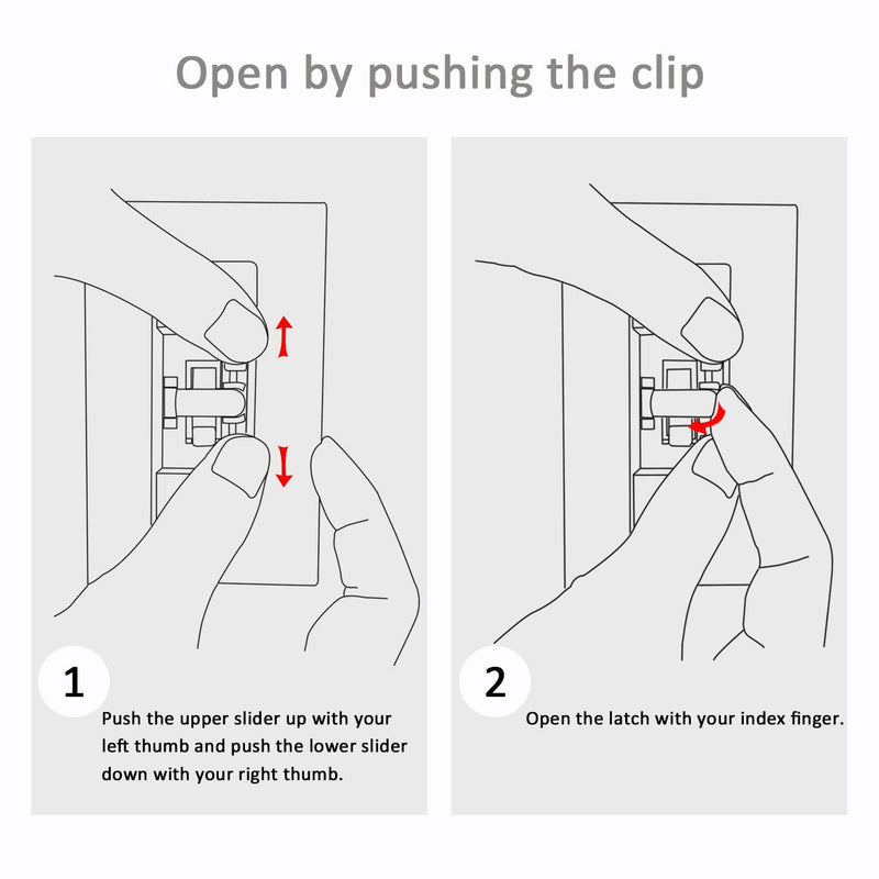 [Australia] - Light Switch Guard, ILIVABLE Child Proof Wall Switch Plate Protects Your Lights or Circuits from being Accidentally Turned On or Off by Children and Adults (White, 2 Pack) White 