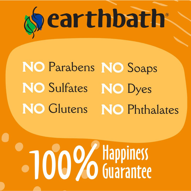 earthbath, Hypoallergenic Dog Shampoo - Fragrance Free Dog Shampoo for Allergies and Itching, Made in USA, Cruelty Free Dog Wash, Gentle Puppy Shampoo, Soothing Cat Shampoo - 16 oz (2 Pack) - PawsPlanet Australia