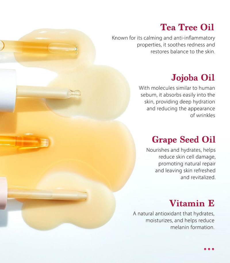 [Australia] - SINAHET Dermaplaning Oil, Natural Moisturizing Shave Oil for Face & Body Hair, Skin Soothing Oil made with essence of Jojoba, Vitamin E, Tea Tree, and Grape Seed (1.7fl. oz/50ml) 