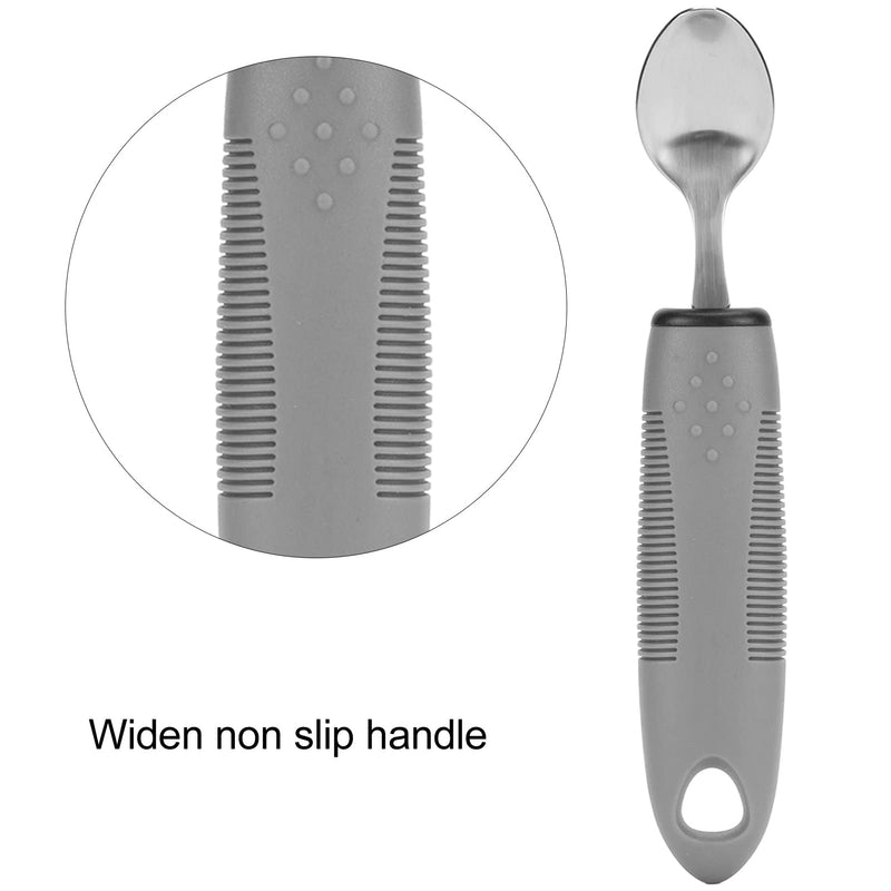 [Australia] - Adaptive Utensils for Hand Tremors, Arthritis and Parkinsons, Weighted Knives Fork and Spoons Stainless Steel Silverware Set, Elderly Weak Hand Grip & Handicapped Eating Utensils 