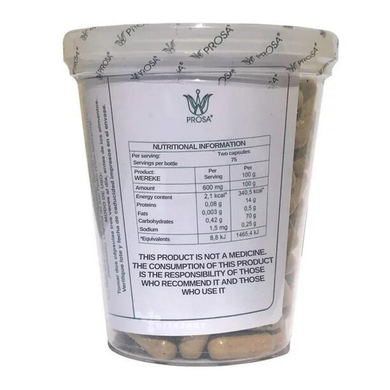 Prosa suplemento alimenticio Margarita Wereke 150 caps 300mg