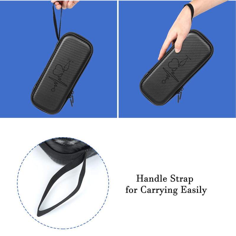 [Australia] - Stethoscope Case for 3M Littmann Classic III,Stethoscope Carrying Case for Nurse Gift,Lightweight Stethoscope Travel Holder for Lightweight II S.E (Black) EVA-Black(only case) 