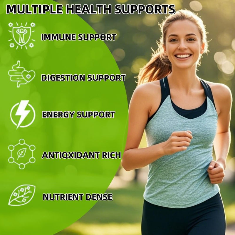2 PCS Moringa Capsules,90 Capsules 800mg Non-GMO and Gluten Free,Moringa Powder Capsules Supplement Supports Energy, Joint & Immunity & Gut Health