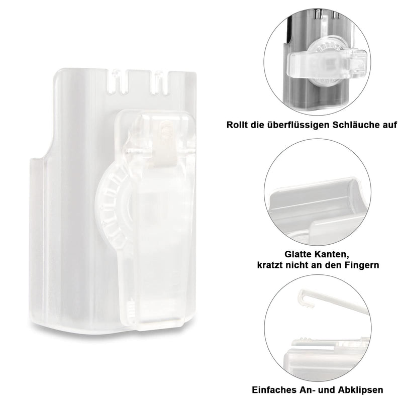 [Australia] - iGuerburn insulin pump case for Medtronic MiniMed 640G 670G 770G pumps, Medtronic pump case with 360° rotating belt clip for diabetics (Not suitable for 780G!) Clear 