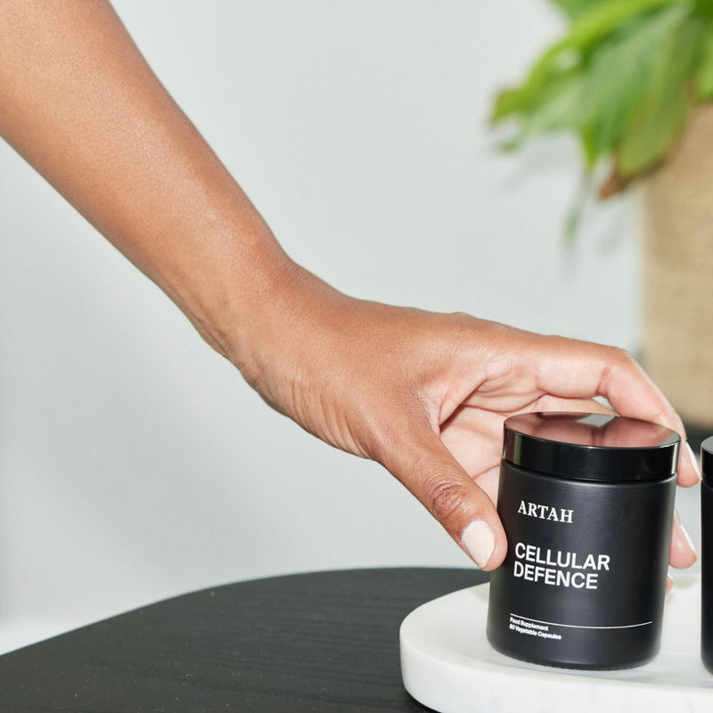 ARTAH Cellular Defence Supplement - Containing Vitamin A, Vitamin C, Zinc, and Selenium, alongside Quercetin, Astragalus, Reishi and Beta Glucans - Immunity Boosting Vitamins