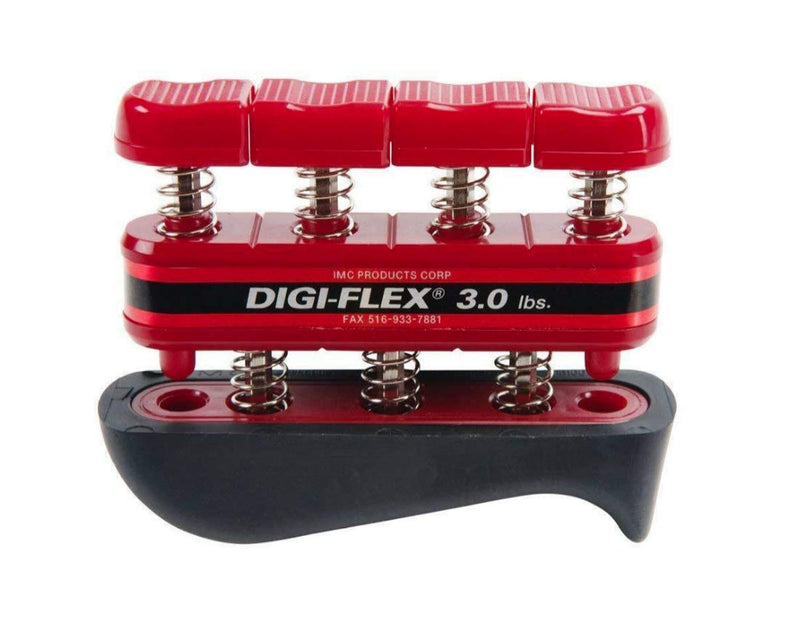[Australia] - CanDo 60757 Digi-Flex Hand Exerciser for Finger Strengthening, Rehabilitation, and Therapy, 3.0 lbs, Red 