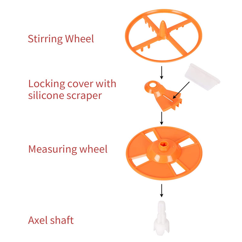 [Australia] - 5 Pieces Replacement Parts Compatible with Baby Brezza Formula Pro Advanced and WiFi Model FRP0046 FRP0047 FRP0048 FRP0066 