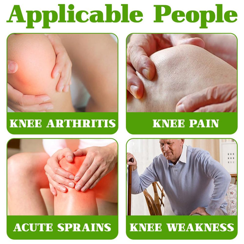 [Australia] - FENGQ Pain Relief Patch, 80 Pieces Pain Relief Patches, Knee Pain Relief Patch Wormwood Knee Patch, Pain Relief Heat Patch for Knees, Back, Neck and Sore Muscles 
