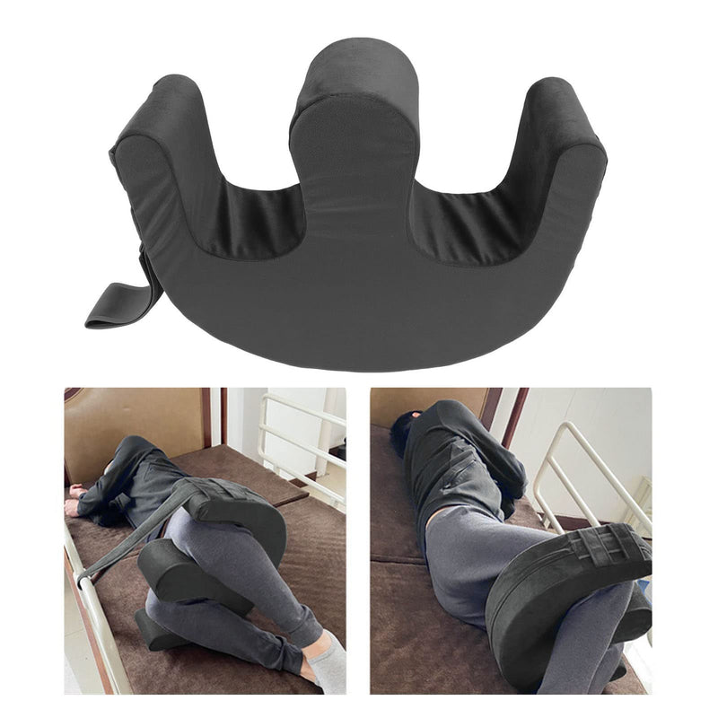 [Australia] - ZJchao Bed Patient Turning Device U Shaped Pillow Soft Flanged Cloth Multifunctional Turning Pillow Anti Bedsore Paralyzed Bed Care Products to Help The Elderly Turn (Grey) 