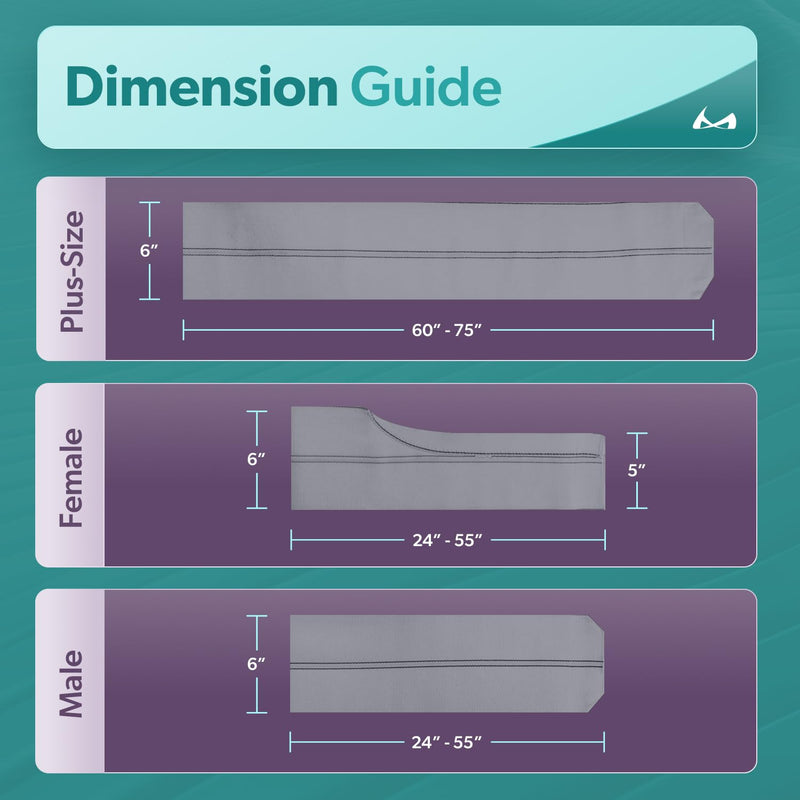 BraceAbility Broken Rib Brace for Women and Men - Rib Protector Compression Wrap, Chest Support Belt for Bruised, Fractured, Dislocated Ribs, Costochondritis Relief, Sternum Brace (Female - Gray) Universal Female