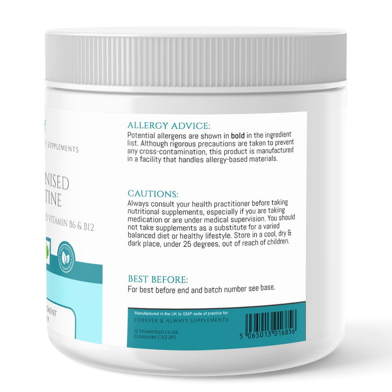 Micronised Creatine Plus Magnesium and Vitamin B6 & B12 Formula | Clean, Vegan-Friendly Naturally Flavoured Raspberry-Blueberry Taste | Energy, Strength, Recovery & Performance Support