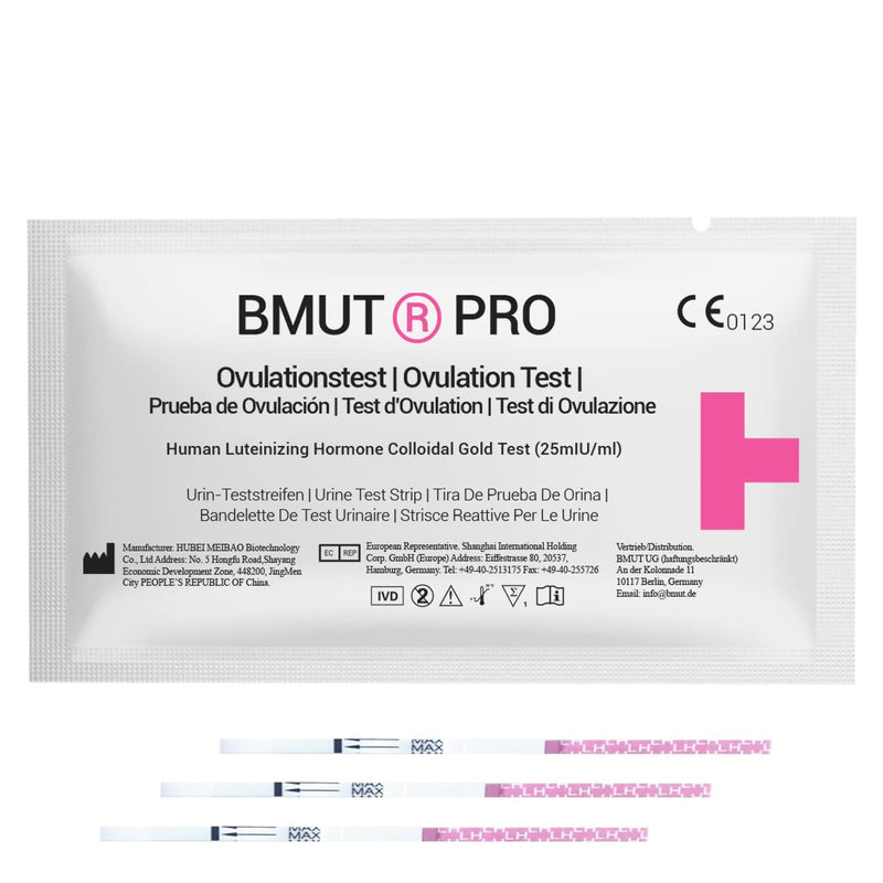 [Australia] - 50x ovulation test LH test 25miu/ml - optimal limit/sensitivity - ovulation test strips - test strips for urine 50 