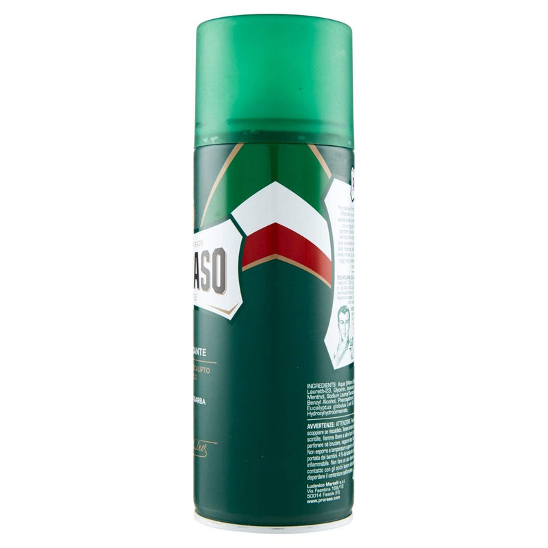 [Australia] - Proraso Green Tutte Le Barbe Shaving Foam, 1 piece 1 piece (pack of 1) 