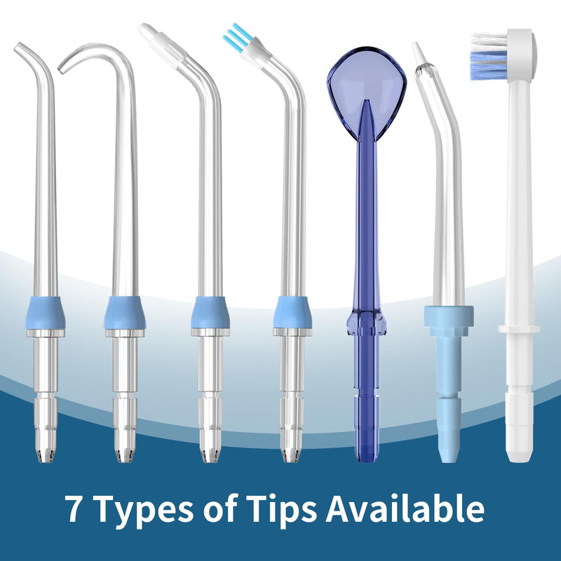 [Australia] - Replacement Heads for Waterpik, Replacement Picks for Water Pik Water Flosser (6 Classic Jet Tips) 6 Classic Jet Tips 