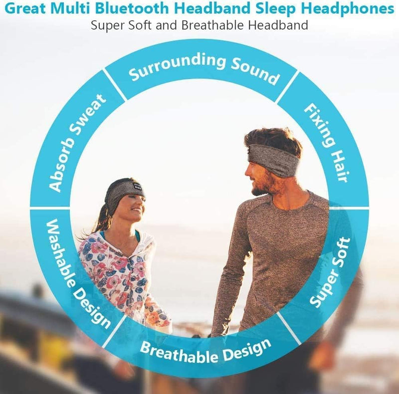 [Australia] - Tinnitus Sleep Headband - Soothing Sound Therapy via Bluetooth, For Better Sleep With Tinnitus 