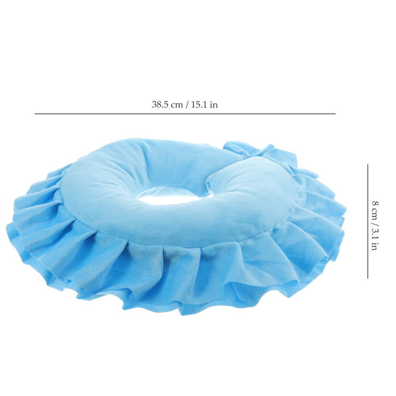 [Australia] - U-Shaped Pillow for Massage Table Face Cradle Cushion Spa and Beauty Salon Massage Pillow for Neck Support and Facial Comfort Removable and Easy Clean 