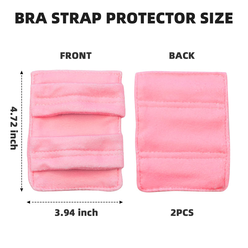 [Australia] - 2 Pack Port Pillows for Chemo Patients Seatbelt, Adjustable Bra Strap Cushion Protector for Chest Port, Soft Recovery Cushion for Pacemaker & Chemo Port Pillow for Bra Strap (Pink) Pink 
