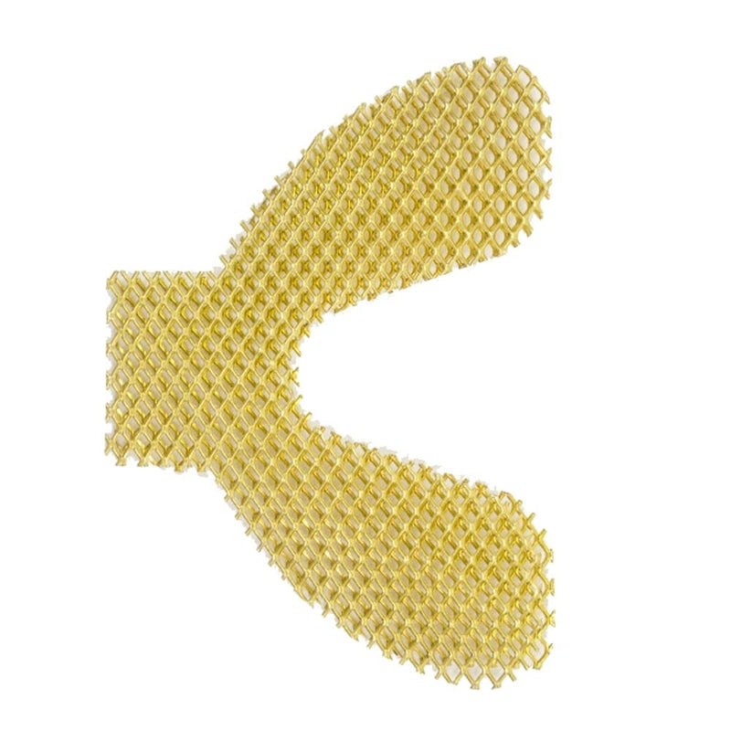 [Australia] - 20pcs Lower Golden Metal Palatal Reinforcement Mesh For Acrylic Partial Denture Dental Materials 