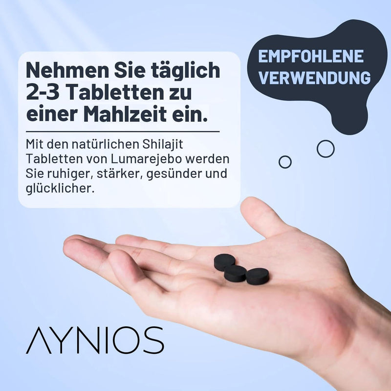 [Australia] - 12,000 MG Shilajit Tablets, 100% Shilajit Original Tablets, Himalayan Resin Alternative, 60 Count - Shilajit Himalaya Organic Tablets, Rich in Fulvic Acid and Over 85 Trace Elements.(No color added) 