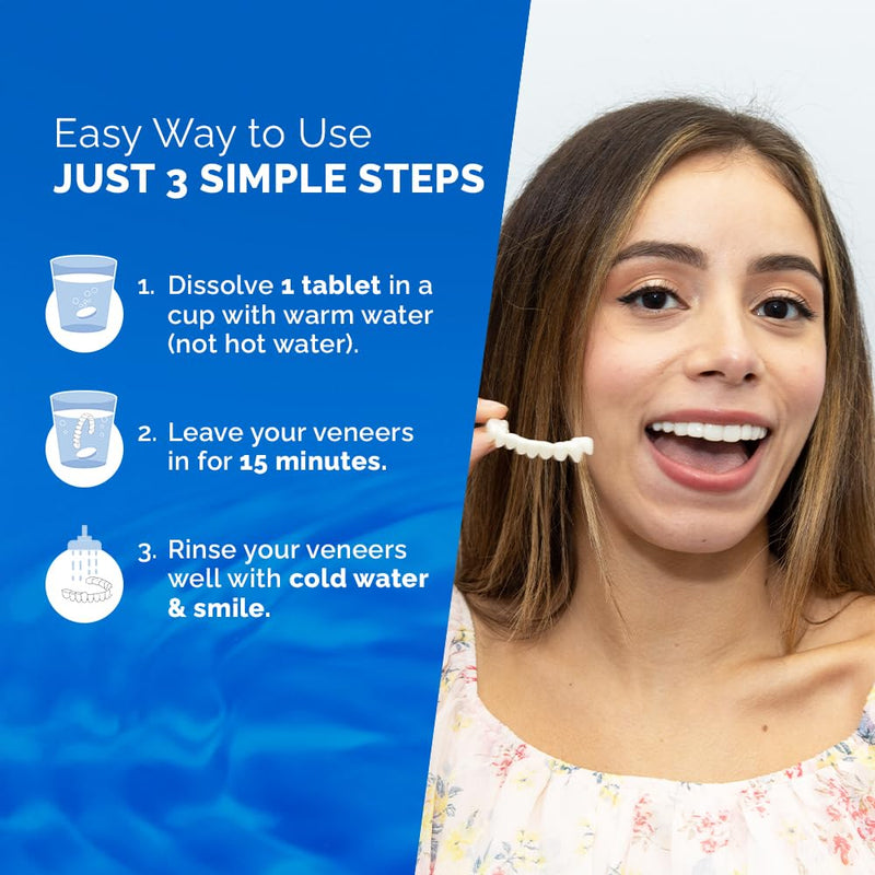 [Australia] - Retainer Cleaner Tablets for Invisalign Approved for Ultrasonic Cleaners - 30 Denture Cleaning Tablet for Aligners, Night Guard, Mouth Guard - Denture Cleaners Tablet 1-Month Supply 30 Count (Pack of 1) 
