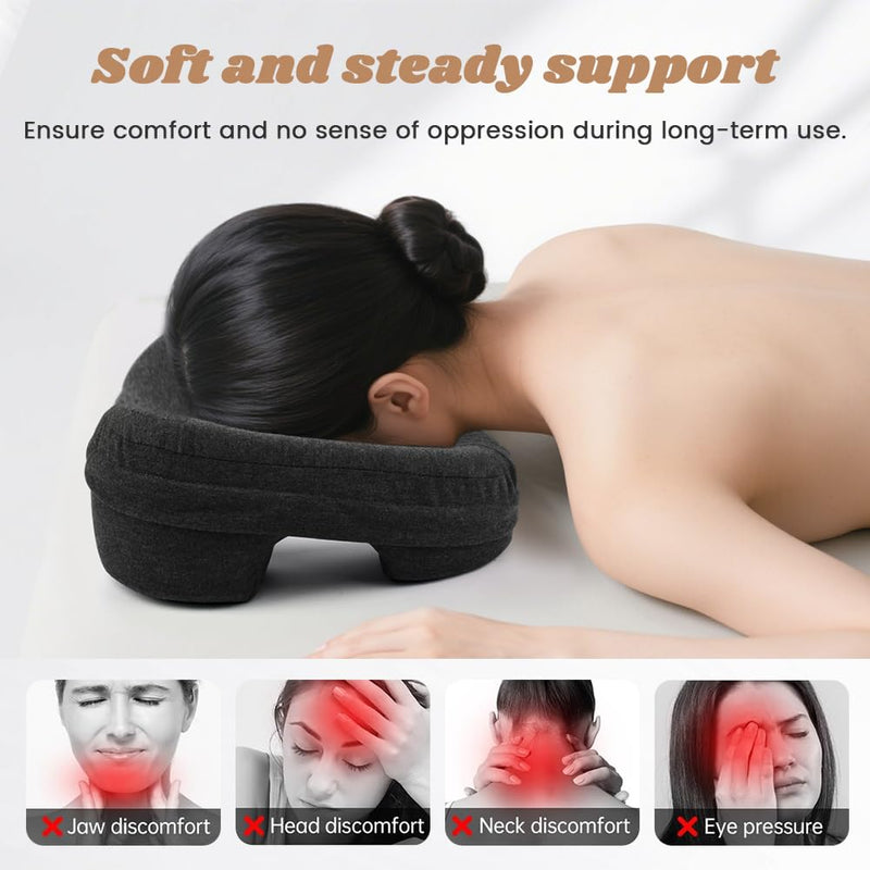 [Australia] - Face Down Pillow - Post Surgery Recovery Pillow for BBL, Post Eye Surgery & Vitrectomy Grey 