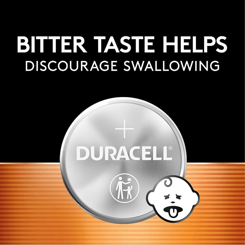 Duracell CR2032 3V Lithium Battery, Child Safety Features, 12 Count Pack, Lithium Coin Battery for Key Fob, Car Remote, Glucose Monitor, CR Lithium 3 Volt Cell (2032 3V) 12 Count (Pack of 1)