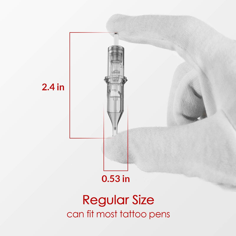 [Australia] - Wormhole Tattoo Cartridge Needles 50pcs Assorted Tattoo Needle Cartridges Round Liner Mixed 3RL 5RL 7RL 9RL 11RL (50pcs #12 Standard RL) 