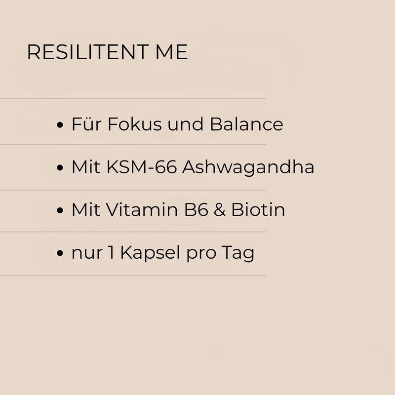 ResilientMe™ Focus, Adrenal Support, Energy - Daily Defence Against Stress