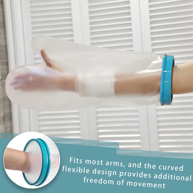 [Australia] - Plaster protection waterproof arm, waterproof plaster cast, waterproof plaster protection arm children, medical consumables for plaster protection, shower protection arm, for broken arm 