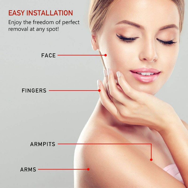 [Australia] - tuokiy Replacement Heads for Flawless Finishing Touch Facial Hair Removal Tool for Women. Just fit Gen 2 Hair Removal Device 8 pack for Flawless Gen 2 