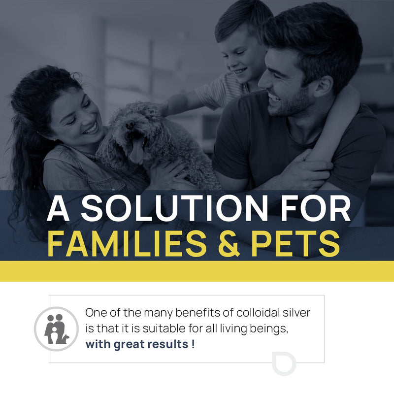 [Australia] - Colloidal Silver 15 PPM 500 ml | Premium silver water stronger than 25ppm | For humans, dogs & cats | Carbon Neutral | 100% natural with 2 ingredients 500 ml (pack of 1) 