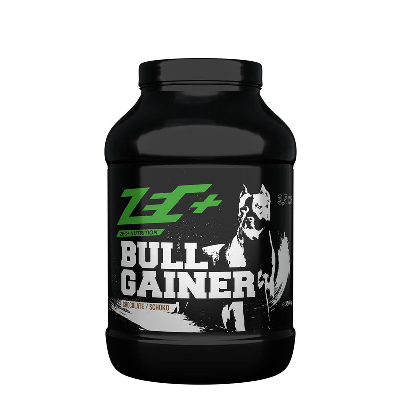 [Australia] - Zec+ Nutrition Bullgainer - 3500 g, chocolate flavor │ Protein powder with vitamins, amino acids and carbohydrates for mass building, Made in Germany 
