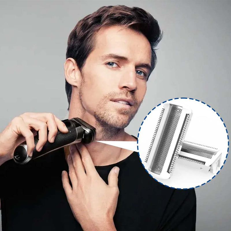 [Australia] - XPEX 1 piece replacement shaving foil head for Brl140 Brl130 Bre620 Bre640 Bg2040 Bg2020, razor blades wet and dry shaving head, trimmer shaving head foil with long service life, replacement foil head (white) 