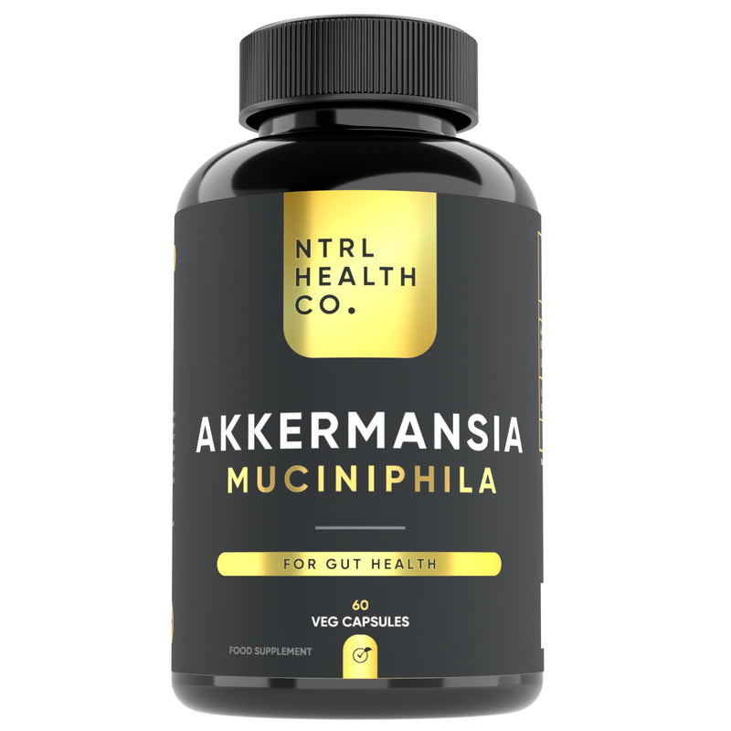 Akkermansia Muciniphila Probiotic Capsules – Gut Health & Microbiome Support Supplement – 60 Vegan Capsules for Digestion, Gut Barrier & Metabolic Health 60 count (Pack of 1)