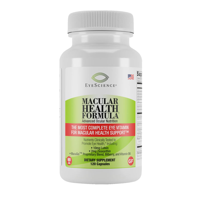 [Australia] - EyeScience Macular Health Beyond AREDS2 Formula, Advanced Ocular Vitamin - Containing Lutein, Zeaxanthin, Bilberry, and Vitamins C, D, E, and B6 (60 Day Supply) 1 